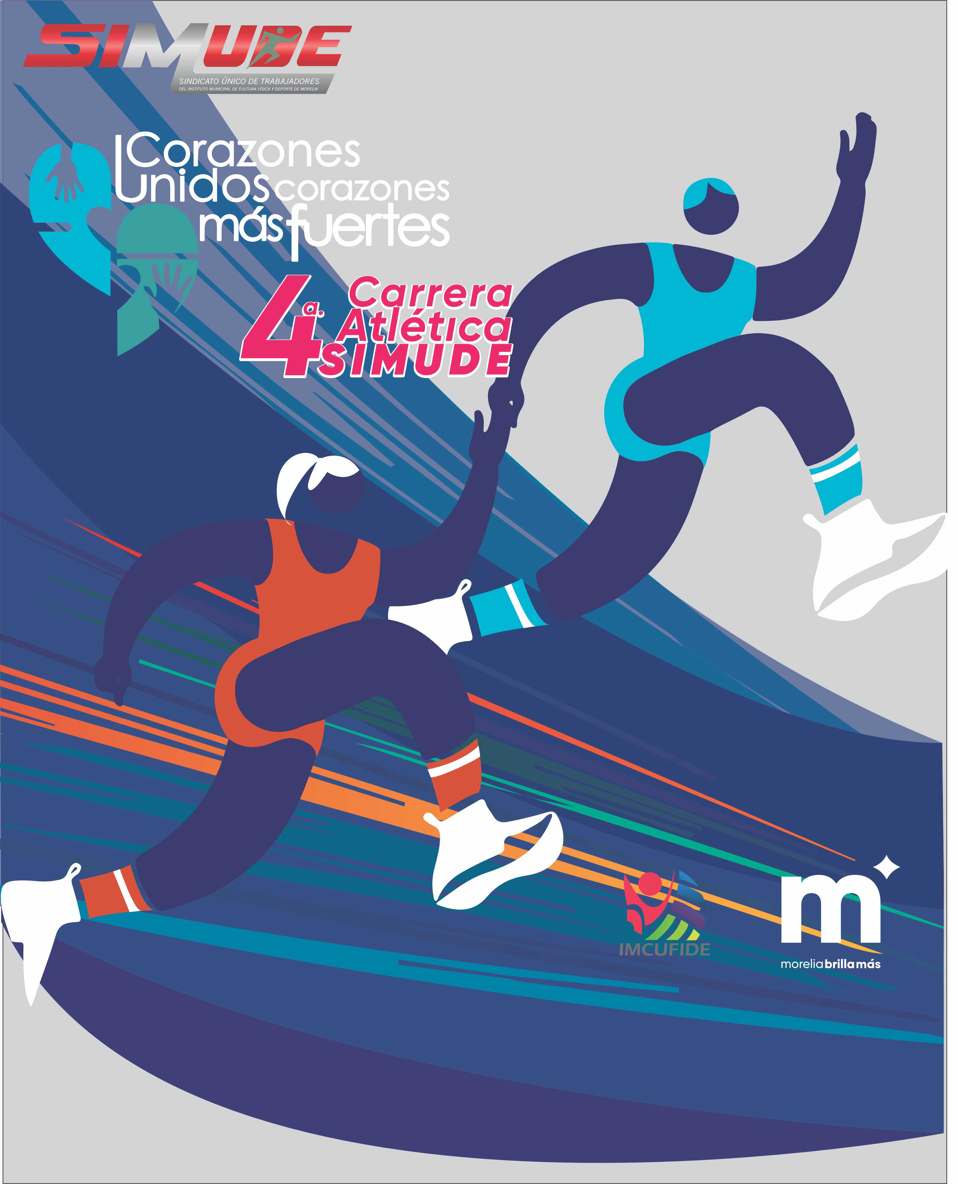 Ambiente de carrera y corredores